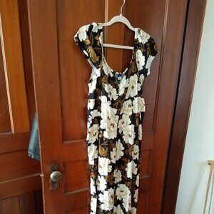 Old Navy Floral Pant Jumpsuit Size L